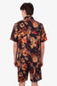 Dior x Peter Doig SS23 Brown Duncan Bermuda SS Shirt with Shorts Set Size 39 and 46 Mens