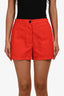 Jil Sander Red Shorts Size 30