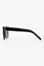 Saint Laurent Black Monogram Square Sunglasses