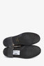 Louis Vuitton Brown Monogram Jacquard and Leather Major Loafers Size 9 Mens