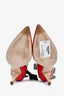 Miu Miu Red Patent Leather Pumps with Ribbon Details Size 37