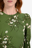 Reformation Green 'Lomita' Side Slit Madi Dress Size 0