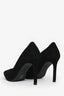 Stuart Weitzman Black Suede Stuart 85 Power Suede Stiletto Pumps Size 8