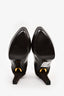 Gucci Brown Leather Suede Ankle Boots Size 38