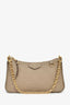 Louis Vuitton Taupe Monogram Empreinte Easy Pouch On Strap