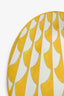 Hermès Yellow/White Ceramic Soleil d’Hermès Oval Platter Medium Model
