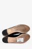 Gucci Black Suede Patent Toe Bamboo Horsebit Ballet Flats Size 36