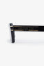 Christian Dior Black Slim Frame Diorsignature S2U Rectangular Sunglasses