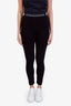 Chrome Hearts Black Logo Embroidery Legging Size XL