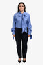 Sofie D'Hoore Blue Denim Cargo Jeans Size 42
