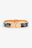 Hermès Black/Yellow Gold Animal Charnière Hinged Bracelet