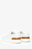 Hermès White Leather 'Deep' Sneaker Size 37.5