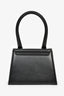 Jacquemus Black Leather 'Le Chiquito' Top Handle