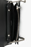 Saint Laurent 2023 Black Patent Leather Wallet on Chain