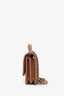 Pre-loved Chanel™ 26B Brown Lambskin Quilted Trendy CC Dual Handle Clutch with Chain