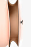 Moyant Pink Grained Leather Gabrielle PM Bag with strap