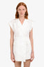 A.L.C. White Cotton Sleeveless Mini Dress Size 2