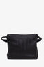 Bottega Veneta Brown Leather Intrecciato Crossbody Messenger Bag