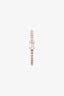 Cartier 18K Rose Gold Emerald-cut Diamond Paved Etincelle de Cartier Ring
