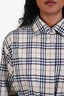 Burberry House Check Cotton Shirt Dress Size 4