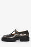 Maison Margiela Brown Leather Country Mary Jane Tabi Loafers Size 37