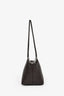 The Row Brown Leather 'Peggy' Shoulder Bag