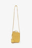 Pre-loved Chanel™ 2019 Yellow Caviar Leather Vertical Filigree Vanity Case