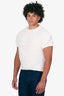 Loewe White Anagram Mohair-Blend Sweater Vest Size S Mens