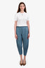 Pleats Please Issey Miyake Blue Pleated Pants Estimated Size S
