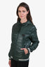 Dolce & Gabbana Green Utility Thin Puffer Jacket Size 46