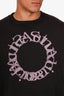 Acne Studios Black Cotton Logo T-Shirt Size M Mens
