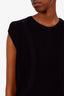Pre-loved Chanel™ Navy Cotton Knit Top Size 42