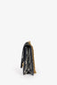 Christian Dior Blue Canvas Oblique 'Dior Addict' Shoulder Bag