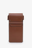 Celine Brown Leather Sunglass Pouch