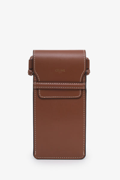 Celine Brown Leather Sunglass Pouch – Mine & Yours