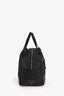 Prada Blue Denim and Leather Weekender Duffel Bag