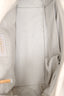 Pre-loved Chanel™ 2010-2011 White Leather Retro Chain Accordion Flap Bag