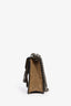 Gucci Brown GG Supreme Canvas Suede Dionysus Shoulder Bag