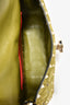 Valentino Green Suede Studded Small Crossbody Bag