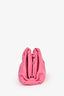 Bottega Veneta Pink Leather Mini Pouch Bag
