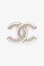 Pre-loved Chanel™ 2021 Faux Pearl/Strass CC Brooch