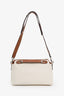 Fendi Beige/Brown Canvas Leather By The Way Selleria Medium Bag