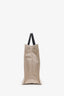 Saint Laurent Linen Canvas Rive Gauche Tote Bag