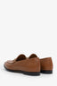 Gucci Brown Leather Jordaan Horsebit Loafer Size 39.5