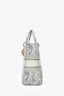 Christian Dior 2021 Grey Large Toile de Jouy Reverse Lady D-Lite Tote with Strap