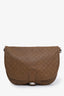 Gucci Brown Guccissima Leather Messenger Flap Bag