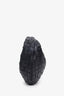Bottega Veneta Black Leather Intrecciato Mini Jodie Top Handle Bag