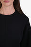 Vanessa Bruno Black Wool Cotton Long Sleeve Hyacinthe Dress Size S
