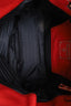 Prada Red Grained Leather Shoulder Bag SHW