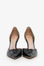 Gianvito Rossi Black Patent Leather Heels Size 38.5